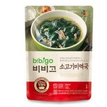 비비고 소고기 미역국, 300g, 3개