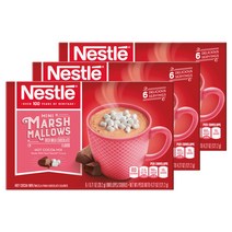 Nestle 핫 코코아 믹스 미니 마시멜로우 리치 밀크 초콜릿 6개입, 121.2g, 3개, 3개