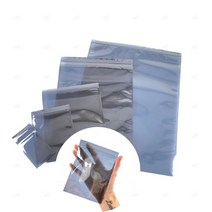 정전기 방지 지퍼백 6x12cm 1P 전자부품 pc보드 회로 드라이브 그래픽카드 포장 소분 컴퓨터 삼방 제전봉투 양면코팅