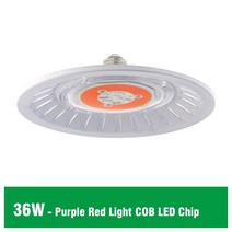 실내분수 미니 인테리어 분수대 AC220V 28W 36W 풀 스펙트럼 COB LED 글로우 라이트 SMD2835 E27 Sunlike P, 한개옵션1, 07 36W