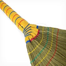 싸리빗자루 옛날 수수빗자루 국산 교실 실내용 방비 사무실