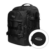 얼모스트블루 RUBBER LOGO BACKPACK, NONE