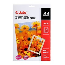 [풀리줄리] A4 잉크젯 포토인화지 260g 20매 광택 포토용지 컬러잉크젯 포토 인화지 (A4-20매) (260g)