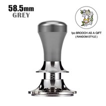 푸쉬템퍼 58.5mm 일정 압력템퍼 스프링 깊이조절 레벨링툴, 그레이 58.5mm