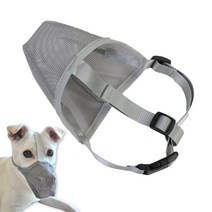 핸독 입이 편한 소프트 매쉬 입마개, XS, 1개, Grey