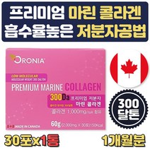 프리미엄 저분자 마린콜라겐 300달톤 파우더 가루 1달 비타민C 연어 콜라겐 피쉬 콜라젠 300DA 저분자 아사이베리 석류 크랜베리 프락토올리고당 자일리톨 부모님 건강