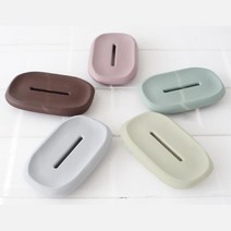 세면대용 모래추출소재 실리콘비누받침 화장실 싱크대, 1개, 아이보리(화이트)