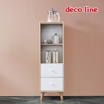 데코라인 코넬 라떼 400 틈새 수납장 DHP018C 주방수납장>>조리대/하부장, 화이트” class=”wr-img”></a></div></div></div></div><div class=