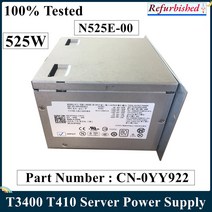 LSC 리퍼비시 DELL T3400 T410 525W 서버 전원 공급 장치 CN-0YY922 N525E-00 NPS-525AB 테스트 빠른 Shi, 한개옵션0