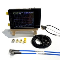 LiteVNA-6Ghz VNA 2.8 인치 lchf VHF UHF UV 벡터 네트워크 분석기 단파 휴대용 안테나 분석기 배터리, 한개옵션0