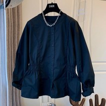 데님셔츠 일본 스타일 여성 셔츠 긴 소매 봄 가을 빈티지 루즈핏 블라우스 싱글 브레스트 블라우스