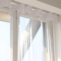 고주파 커튼씽 0.2 비말차단 방풍 방한 투명 우레탄커튼XL (434x230cm)