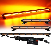 14 인치-49 인치 교통 고문 COB LED 스트로브 경찰 조명 비상 바 깜박이 신호 램프 트럭 SUV 12V 24V 26 모, 03 94cm 37inch, 02 All Red