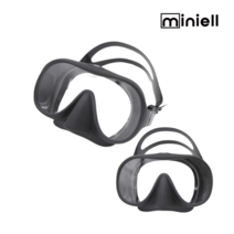 miniell 미니엘 프리미엄 스노클링 마스크 RANK, 베이직블랙