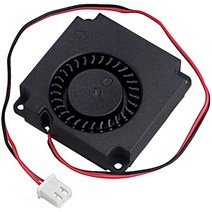 싱글보드 데모보드 액세서리 pc 터빈 팬 5V 12V 24V 4010 DC 터보 베어링 송풍기 Creality CR-10 키트 3D 프린터에 대 한 방사형 냉각 40*40*10, [01] 12V, 01 12V