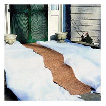 친환경 산책로 야자수 미끄럼 방지단열 패드 업소형 야외 카페트 롤 주차장 매트