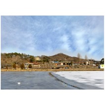 X708-0/등촌리사진 대형사진 A1 예당호사진 농촌사진 시골사진 벽장식 인테리어사진 풍경화 풍경사진 풍경화그림, 유포지(코팅)