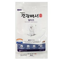뉴트리나 애견사료 건강백서 말티즈 1.2kg