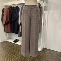 올리비아로렌 멀티 체크 와이트 팬츠 VOCDLWF8221