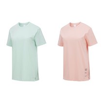 미즈노 여성 긴기장 반팔 티셔츠 32YA1301