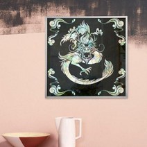 바보사랑 전통자개아트 소형메탈프레임액자.꾸밈, 올리브/1타입