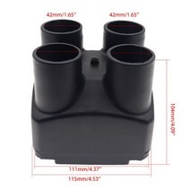 무시동히터 42607590mm 2kw5kw 공기 배출구 통풍구 커버 공기 디젤 주차 부품 자동차 트럭 버스 캐러밴 용 webasto 부품, 2kw 4 구멍 42mm