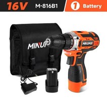 쁘레카 뿌레카 파괴함마 드릴 에어 소형 충전 MINUMX 12V 16V 20V 최대 무선 드릴 전동 스크루 드라이버 2, 06 M-816B1