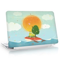 스키니스킨 노트북 스킨/노트북 리폼스티커 FREESIZE 일러스트, FLOWER.GIRL, B-TYPE(17.3인치이하)