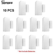 라앤모 스마트홈키트 SONOFF DW2 스마트 와이파이 자기 도어 윈도우 센서 알람 홈 자, 10PCS