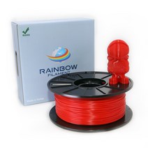 레인보우 필라멘트 국산 내열 PET-G 1KG 3D프린터, HR PETG - RED