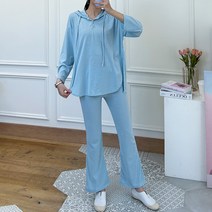 베이글 후드 데일리 세트 여성용 빅사이즈