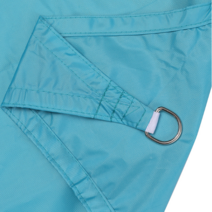 대형 그늘막 카페 방수 그늘막 썬쉐이드 옥상 캠핑 천막 차광막 테라스, 5*5m, 하늘색