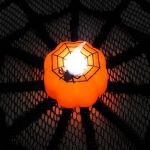 LED 미니 호박초 (거미) 할로윈 데이 파티 소품