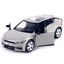 기아 EV6 미니카 장난감 자동차 미니어처 인테리어소품 전기차 모형, 글래시어