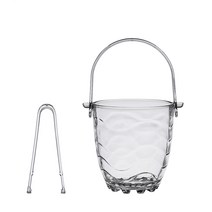 얼음 버켓 아이스 버킷 양주 얼음통 집게포함, 퓨어 아이스버킷 웨이브+집게