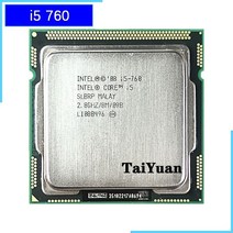 인텔 코어 i5-760 i5 760 2.8GHz 쿼드 코어 CPU 프로세서 8m 95w lga 1156
