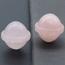 진묘수 자연 돌 조각 된 행성 치유 크리스탈 입상 룸 미네랄 표본 보석 컬렉션 가구, [03] 19x20mm4PC, [09] Rose Quartz