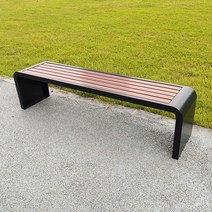 야외 벤치 의자 테라스 카페 커피숍 정원 공원 체어, 02 검은 테두리 1.2x40x45