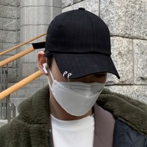 기타 바보사랑[빅애플] 남자 볼캡 피어싱 모자