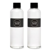 일라토스 디퓨저 200ml 리필2개 발향좋은 대용량 프리지아 블랙체리 머스크 15종 향 총400ml, ILR/화이트머스크1개 + ILR/라임바질1개