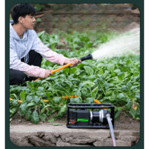 슬러지펌프 모터 폐수 하수 오수 처리 워터펌프, 대용량12V12AH태양전지+20m물대