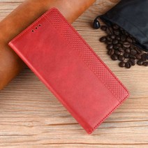 Magnetic Flip 지갑 폰 Case 대 한 LG G7 G8 V40 ThinQ 5G Luxury 가죽 Card Holder Soft 책 보호 커버 Coque, For LG W30, Red