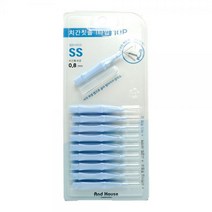 잭스 덴탈프로 치간칫솔 SS 2호 0.8mm 10P 3개