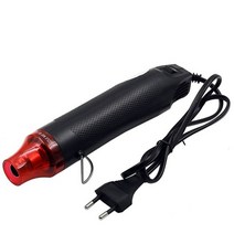 열수축힛팅 슈링클스키링만들기 레진아트 플라스틱공예 220v hot air gun thermostat heat gun hot air gun 납땜 송풍기 열 전화 수리 전동 공구, 블랙 eu 220v