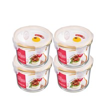 락앤락 유로스팀홀 원형 950ml_4개
