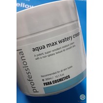 환절기용 피부 수분보충 [피부관리실용 전문가용] 부드럽고 흡수가 빠른 아쿠아맥스 워터리 수분크림 3개 세트, 상세페이지 참조