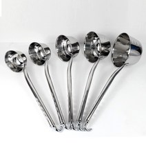 L&C 업소용국자 스텐 통샥구 단샥구 소스 대형 국자 바가지 멀티볼 배식용국자 식당국자 육수 롱샥구 미니국자 업소용 샥구국자 특대 식당국자1200 샥구 미니핸들 특대 스텐 샥구, 1개, 올스텐샥구 x 소300ml