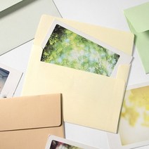파스텔 청첩장 엽서봉투 100장입, 그레이
