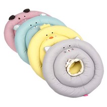 패리스독 베프카라 강아지 고양이 넥카라 깔대기, 베프 옐로우 병아리 2XL