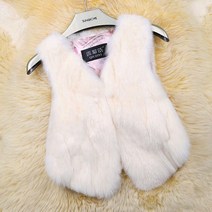 토끼털조끼 반팔패딩조끼 터틀넥 후드 밍크 새로운 하라주쿠 코트 여성 따뜻한 토끼 모피 조끼 솜털 자켓 겨울 의류 한국 스타일